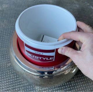 Porta vivande mela silver plated