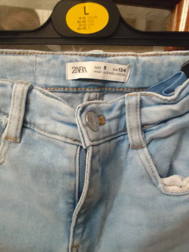 Jeans Zara Niña Talla 9 Años