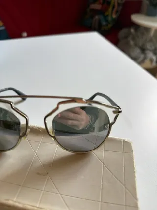 Occhiali Dior So Real Oro Argento