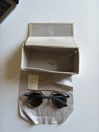 Occhiali Dior So Real Oro Argento