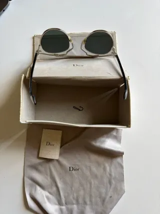 Occhiali Dior So Real Oro Argento