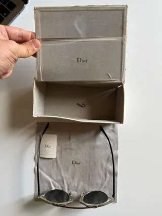 Occhiali Dior So Real Oro Argento