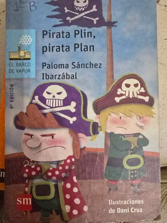 8 Libros Barco de vapor