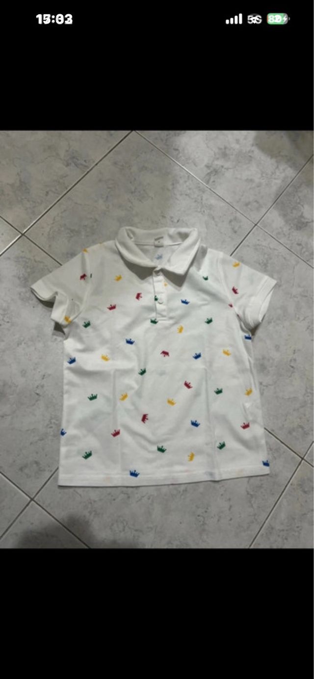 Maglietta polo bimbo con stampe
