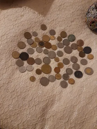 Lote de Monedas Antiguas Variadas