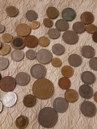 Lote de Monedas Antiguas Variadas