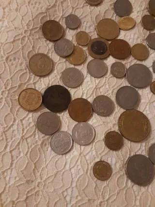 Lote de Monedas Antiguas Variadas