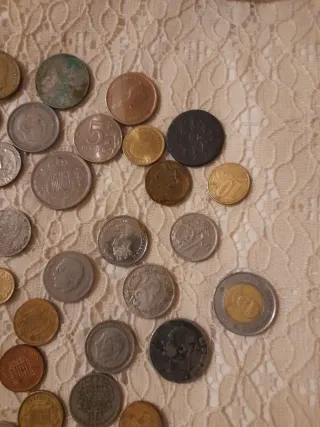 Lote de Monedas Antiguas Variadas