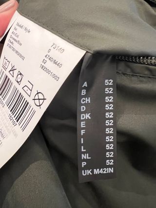 Piumino Pierre Cardin Uomo Verde Oliva Taglia 52