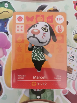 Carta Amiibo Animal Crossing 191 Eto de Segunda mano por 5 EUR en