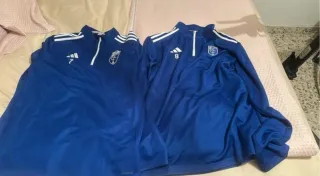 Sudaderas Adidas Jugador Azul