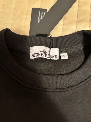 Sudadera Stone Island Negra