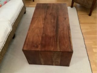 Tavolino in teak massiccio