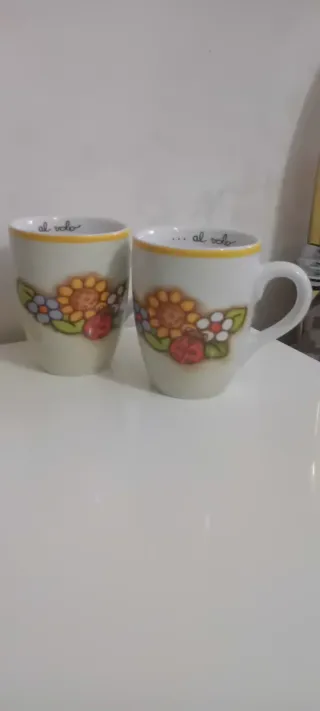 N.2 tazze ceramica Thun