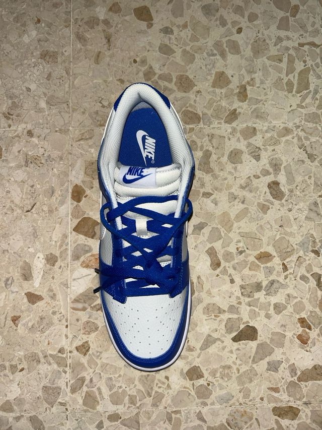 Nike Dunk Low Azul y Blanco