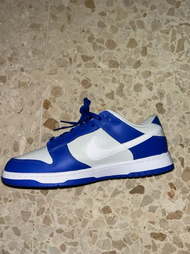 Nike Dunk Low Azul y Blanco