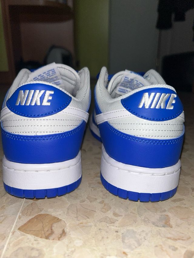 Nike Dunk Low Azul y Blanco