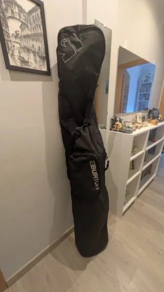 Tabla de Snowboard con Fijaciones y bolsa Burton