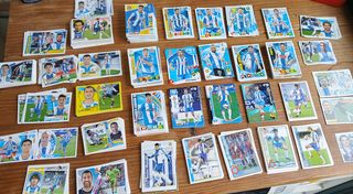 610 cromos RCD ESPANYOL de Barcelona. Lote Panini