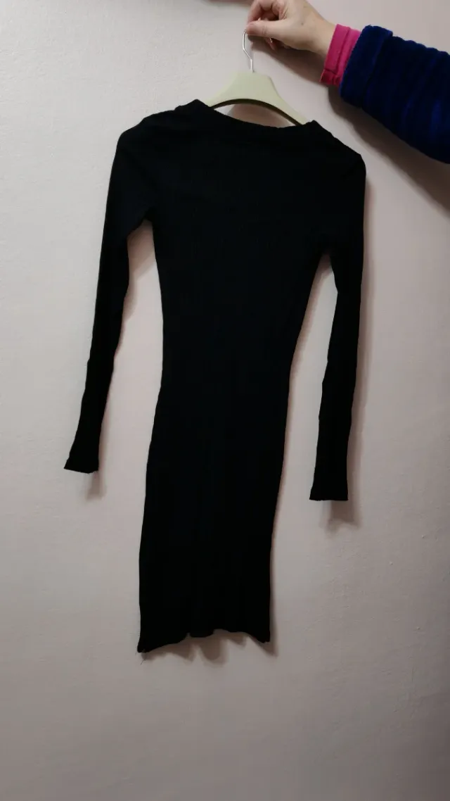 Vestido Pull&Bear Negro Talla S
