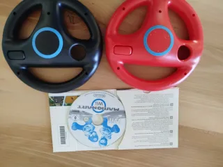 Mario Kart Wii + 2 Volantes
