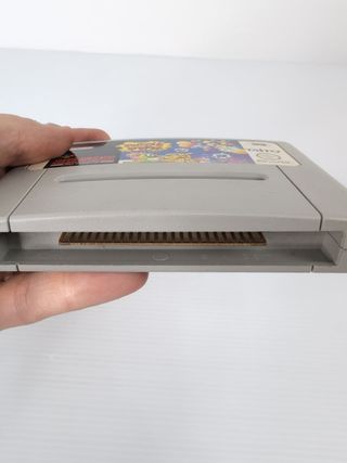 Puzzle Bobble SNES Taito Cartuccia PAL
