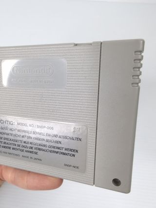 Puzzle Bobble SNES Taito Cartuccia PAL