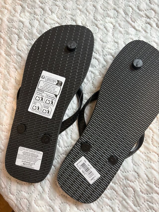 Havaianas Negras Talla 41-42