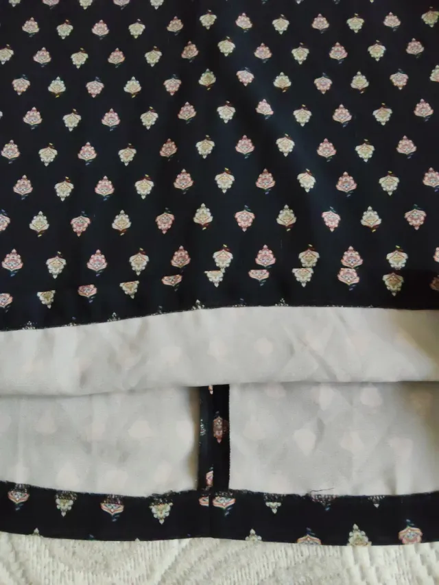 Vestido Sfera estampado negro