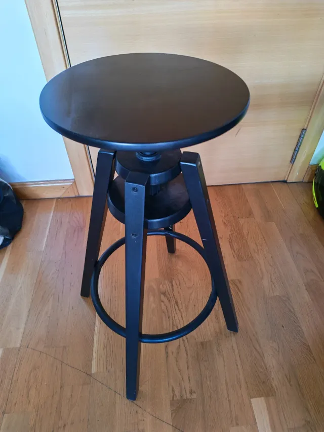 Taburete Dalfred Negro