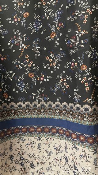 Blusa Stradivarius Estampada Talla S