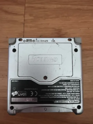 Nintendo Game Boy Advance SP Plata
