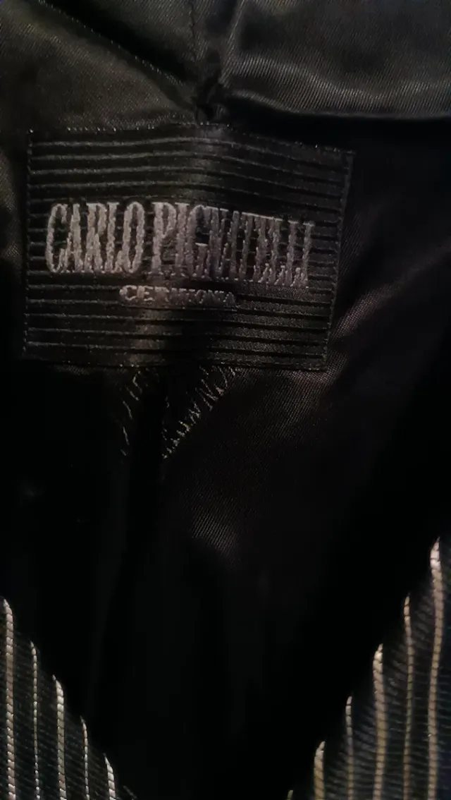 Gilet Uomo Carlo Pignatelli Nero argento