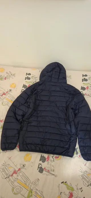 Giubbotto uomo blu/grigio