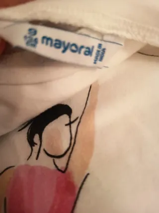 Lote de tres camisetas mayoral de niña talla 9