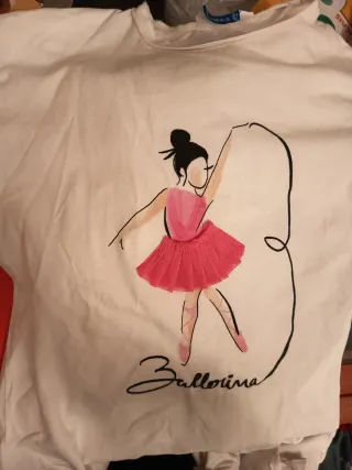 Lote de tres camisetas mayoral de niña talla 9