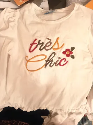 Lote de tres camisetas mayoral de niña talla 9