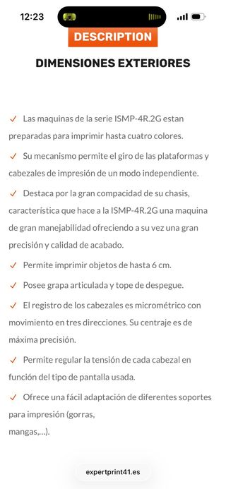 Máquina de Serigrafía Profesional de 6 colores