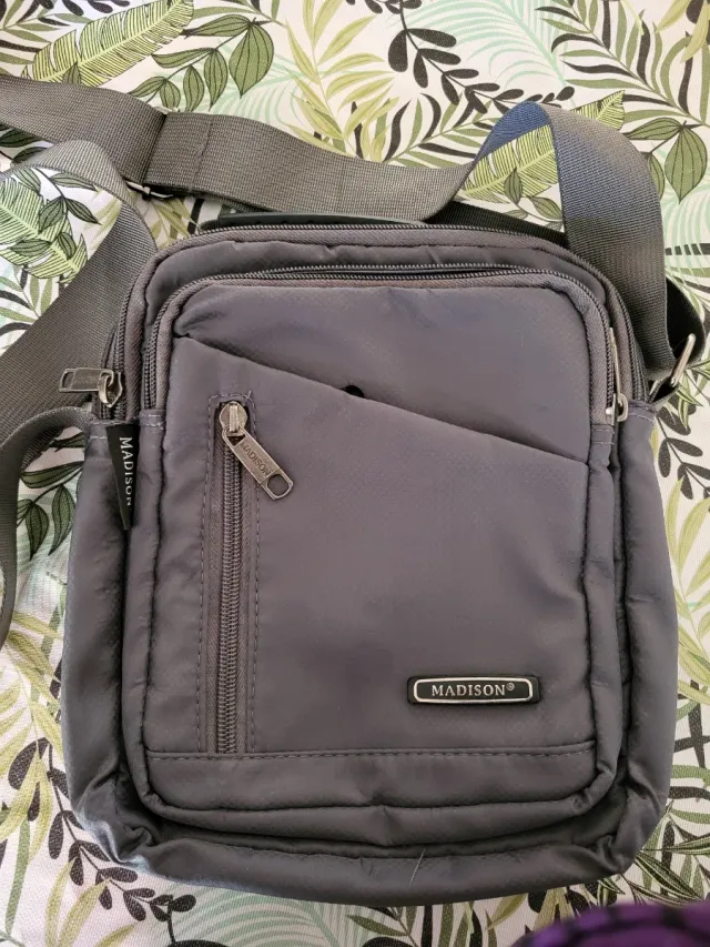 Bandolera Madison gris