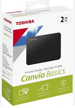 Disco Duro Externo Toshiba Canvio Basics 2TB