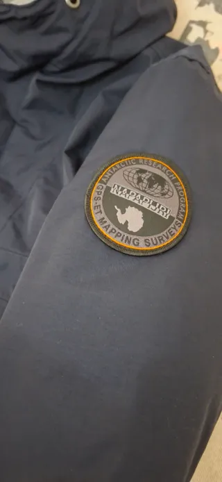 Giubbotto Napapijri uomo blu multicolor