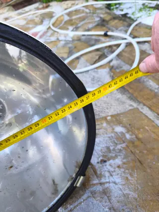 Foco industrial metálico