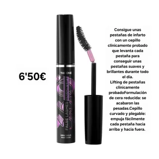 Máscara de pestañas The One False Lashes