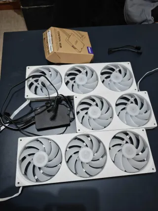 Kit Ventiladores NZXT + Controladora