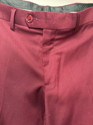 Chaqueta de traje roja