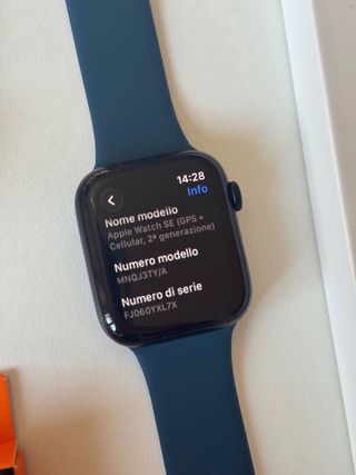 Apple Watch SE 2ª gen 44mm LTE Blu