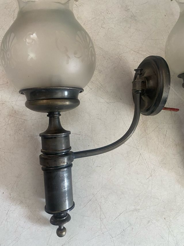 2 Apliques de pared antiguos