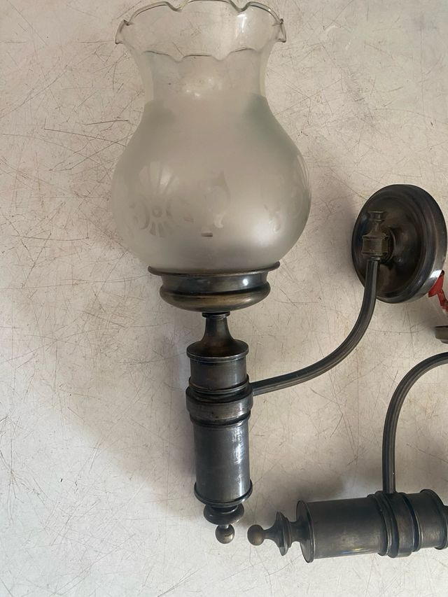 2 Apliques de pared antiguos