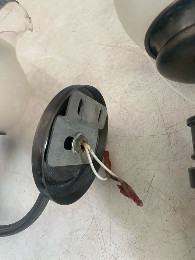 2 Apliques de pared antiguos