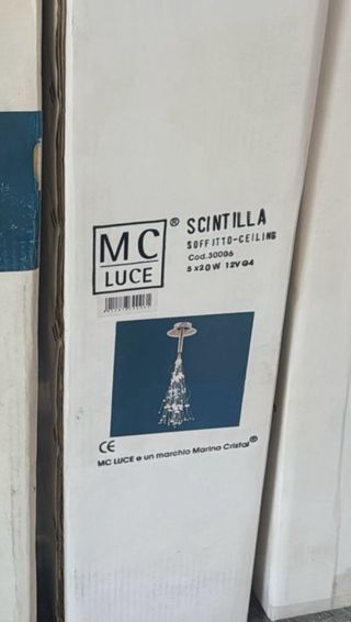 Lampadario scintilla